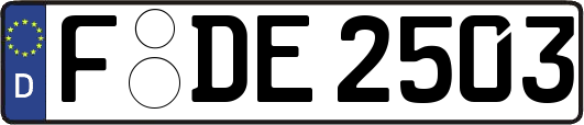 F-DE2503