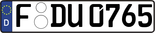 F-DU0765