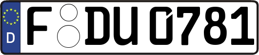 F-DU0781