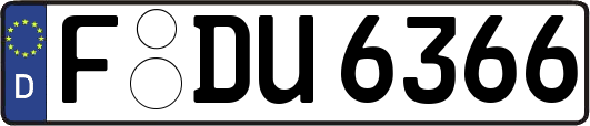 F-DU6366