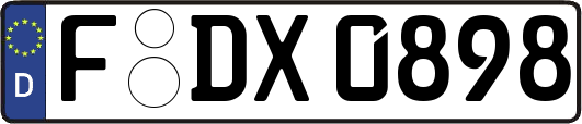 F-DX0898