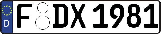 F-DX1981
