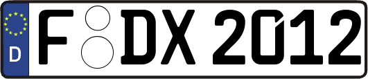 F-DX2012