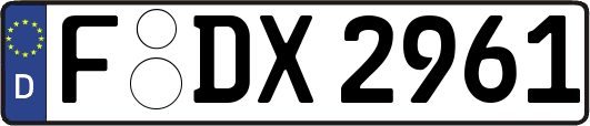 F-DX2961
