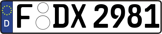 F-DX2981