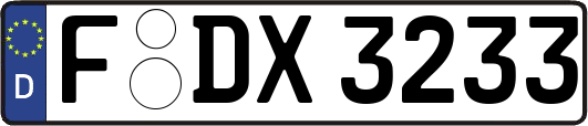 F-DX3233
