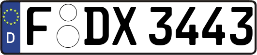 F-DX3443