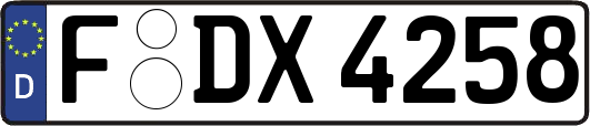 F-DX4258