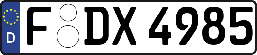 F-DX4985