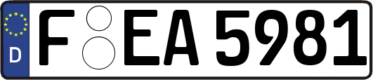 F-EA5981