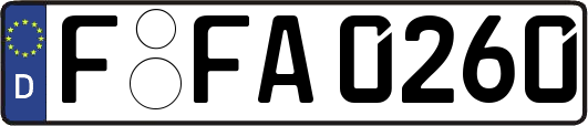 F-FA0260