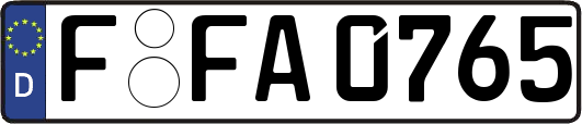 F-FA0765