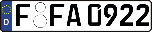 F-FA0922