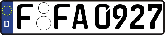 F-FA0927