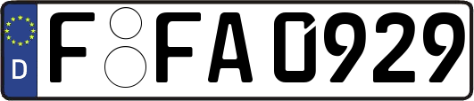 F-FA0929