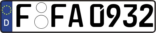 F-FA0932