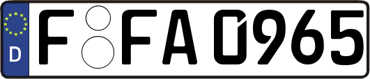 F-FA0965