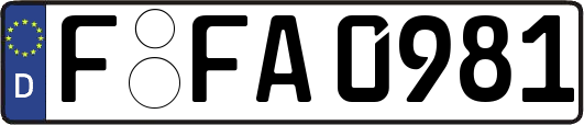 F-FA0981