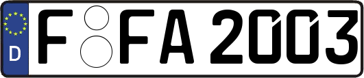 F-FA2003
