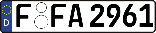 F-FA2961
