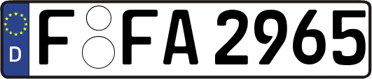 F-FA2965