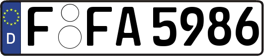 F-FA5986