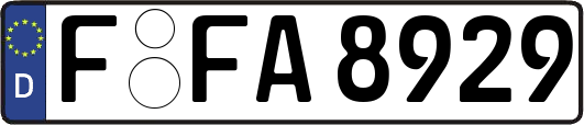 F-FA8929