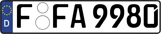 F-FA9980