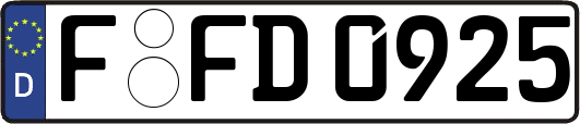 F-FD0925