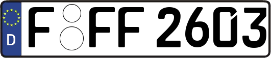F-FF2603