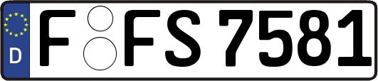 F-FS7581