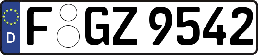 F-GZ9542