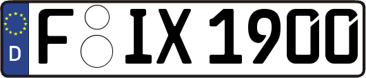 F-IX1900