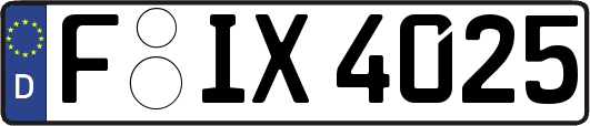 F-IX4025