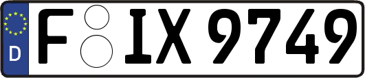 F-IX9749