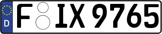 F-IX9765
