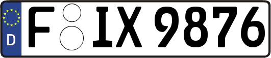 F-IX9876