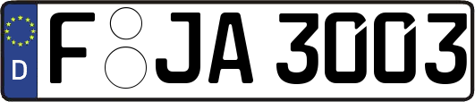 F-JA3003