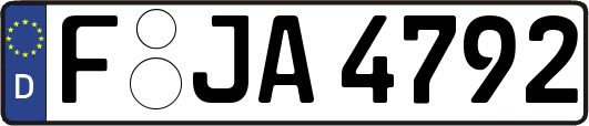 F-JA4792