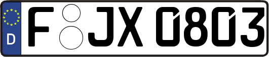 F-JX0803