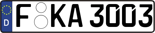 F-KA3003
