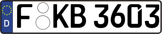 F-KB3603