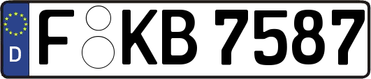 F-KB7587