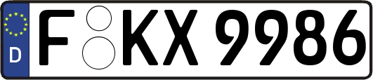 F-KX9986