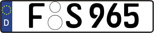 F-S965