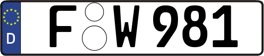 F-W981