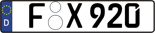 F-X920