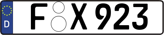 F-X923