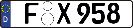 F-X958
