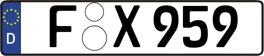 F-X959